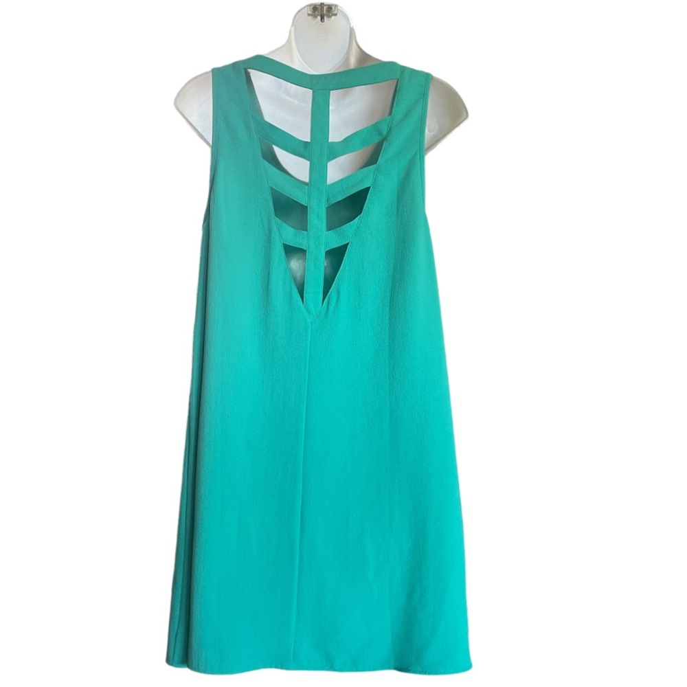 Umgee Women’s Mint Color Sleeveless Mini Dress size Small NWT - Picture 3 of 12
